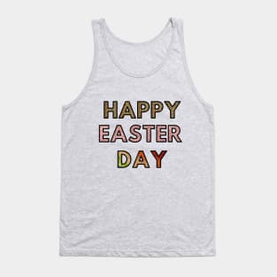 Happy Easter Day leopard Tank Top